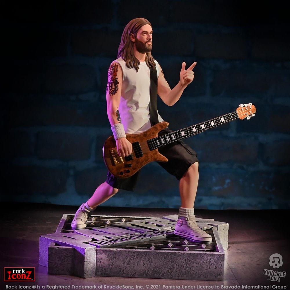 Pantera Rock Iconz Statue Rex Brown (Reinventing the Steel) 22 cm Image 6