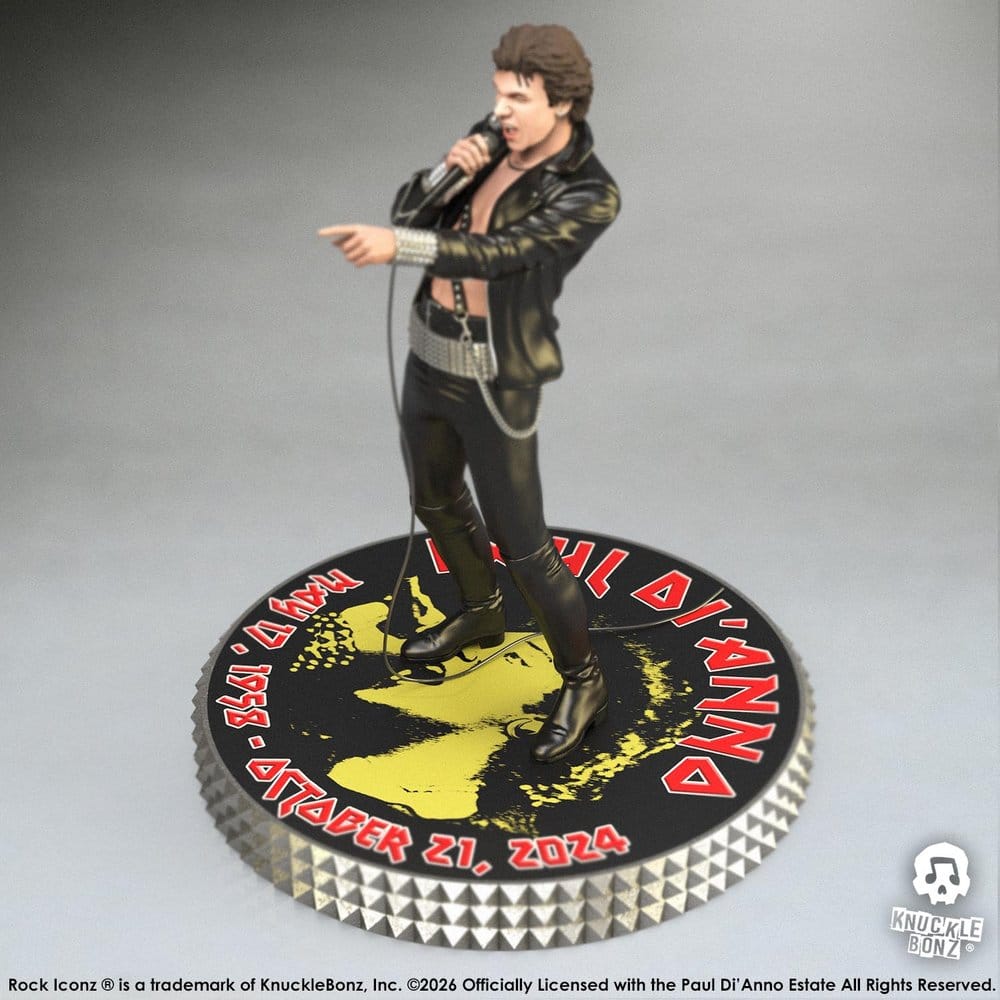 Iron Maiden Rock Iconz Statue Paul Di'Anno 20 cm Image 8