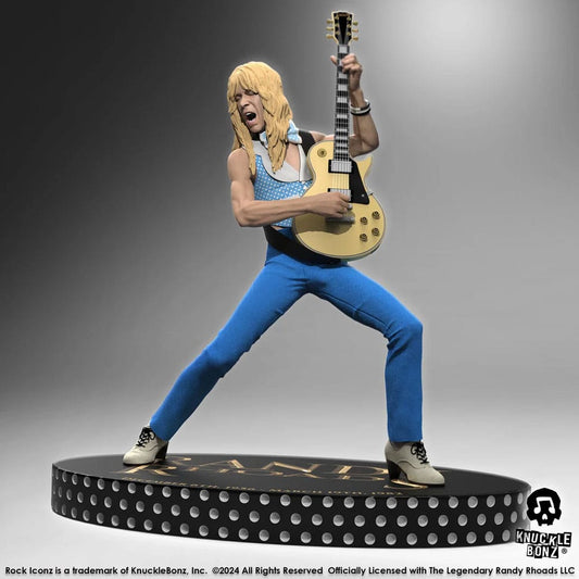 Randy Rhoads IV Rock Iconz Statue The Early Years Blue Version 24 cm Image 1