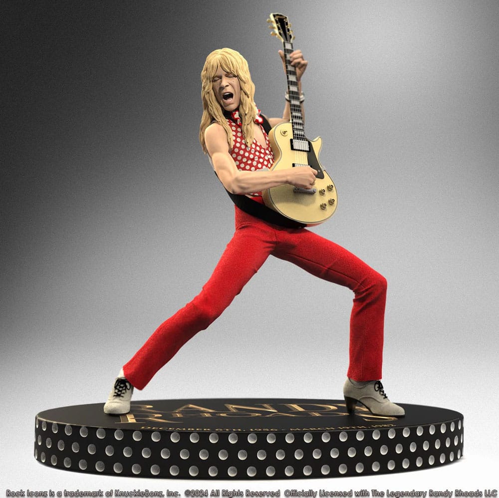 Randy Rhoads IV Rock Iconz Statue The Early Years Red Version 24 cm Image 1