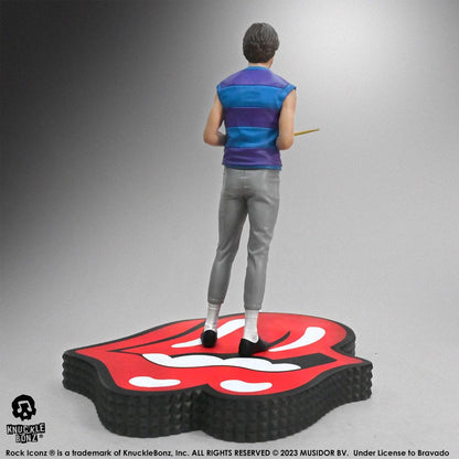 The Rolling Stones Rock Iconz Statue Charlie Watts (Tattoo You Tour 1981) 22 cm Image 2