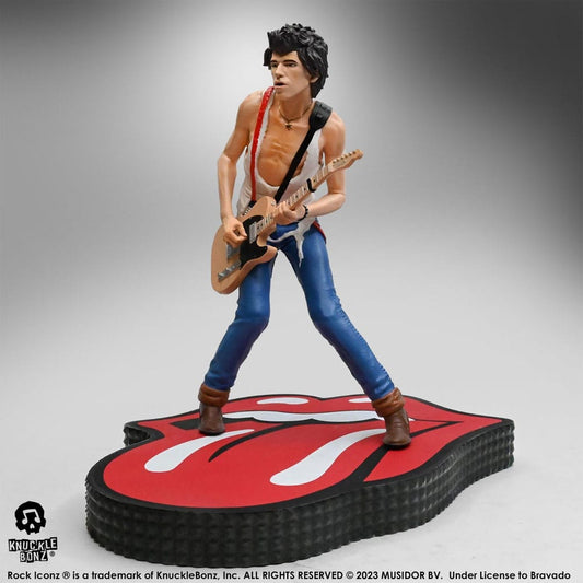The Rolling Stones Rock Iconz Statue Keith Richards (Tattoo You Tour 1981) 22 cm Image 1
