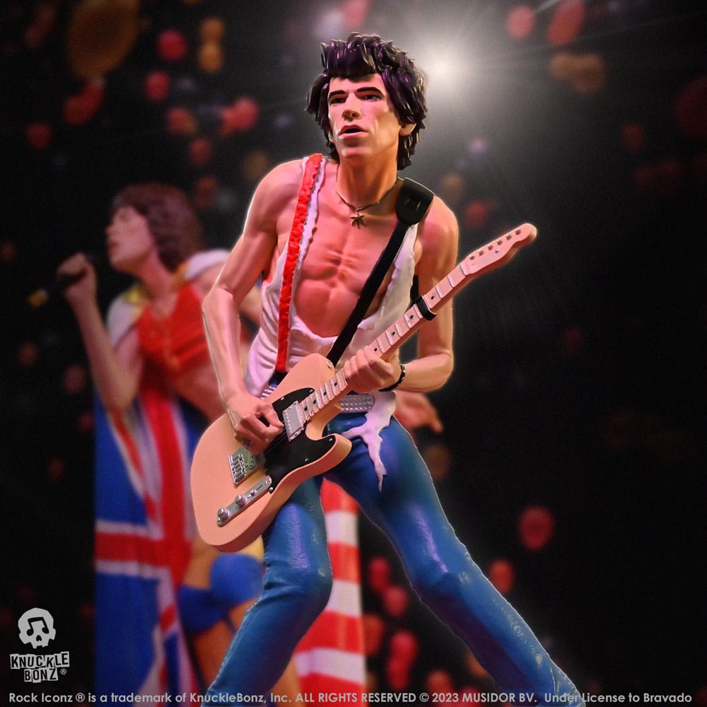 The Rolling Stones Rock Iconz Statue Keith Richards (Tattoo You Tour 1981) 22 cm Image 7