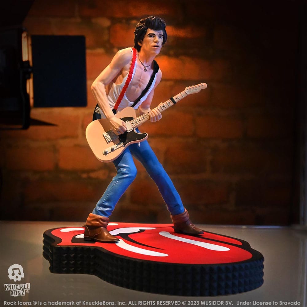 The Rolling Stones Rock Iconz Statue Keith Richards (Tattoo You Tour 1981) 22 cm Image 10