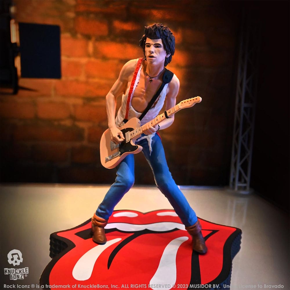 The Rolling Stones Rock Iconz Statue Keith Richards (Tattoo You Tour 1981) 22 cm Image 12
