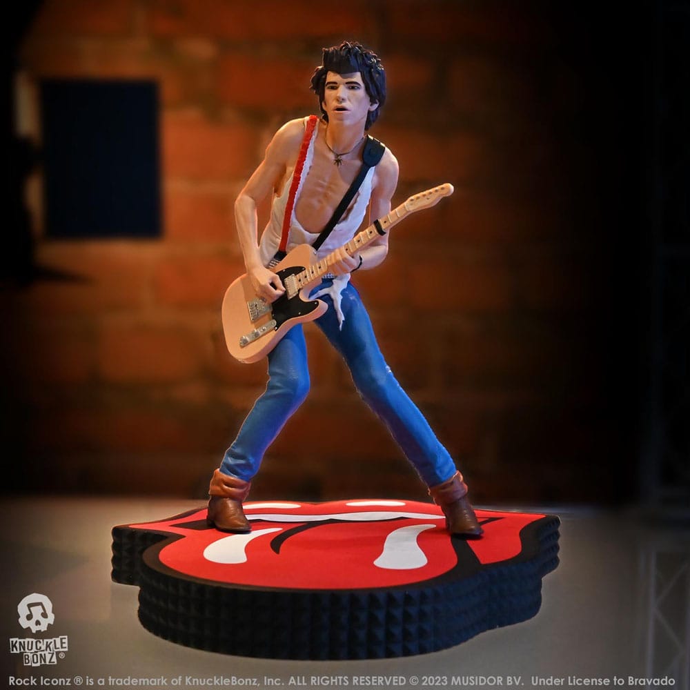 The Rolling Stones Rock Iconz Statue Keith Richards (Tattoo You Tour 1981) 22 cm Image 13