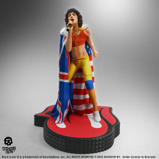 The Rolling Stones Rock Iconz Statue Mick Jagger (Tattoo You Tour 1981) 22 cm Image 1