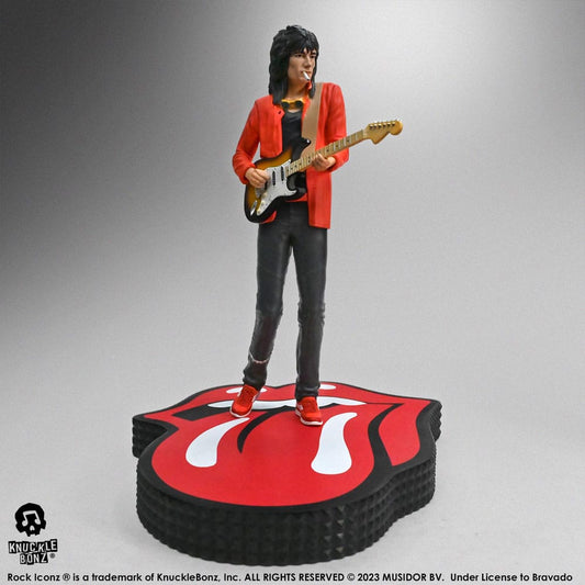 The Rolling Stones Rock Iconz Statue Ronnie Wood (Tattoo You Tour 1981) 22 cm Image 1