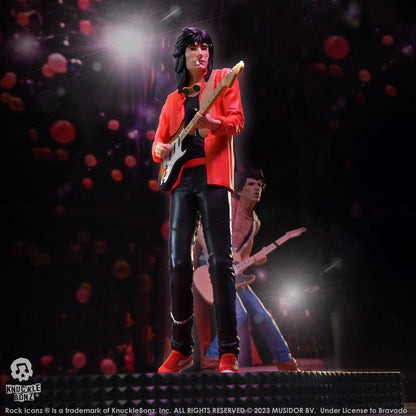The Rolling Stones Rock Iconz Statue Ronnie Wood (Tattoo You Tour 1981) 22 cm Image 3