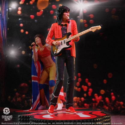 The Rolling Stones Rock Iconz Statue Ronnie Wood (Tattoo You Tour 1981) 22 cm Image 7