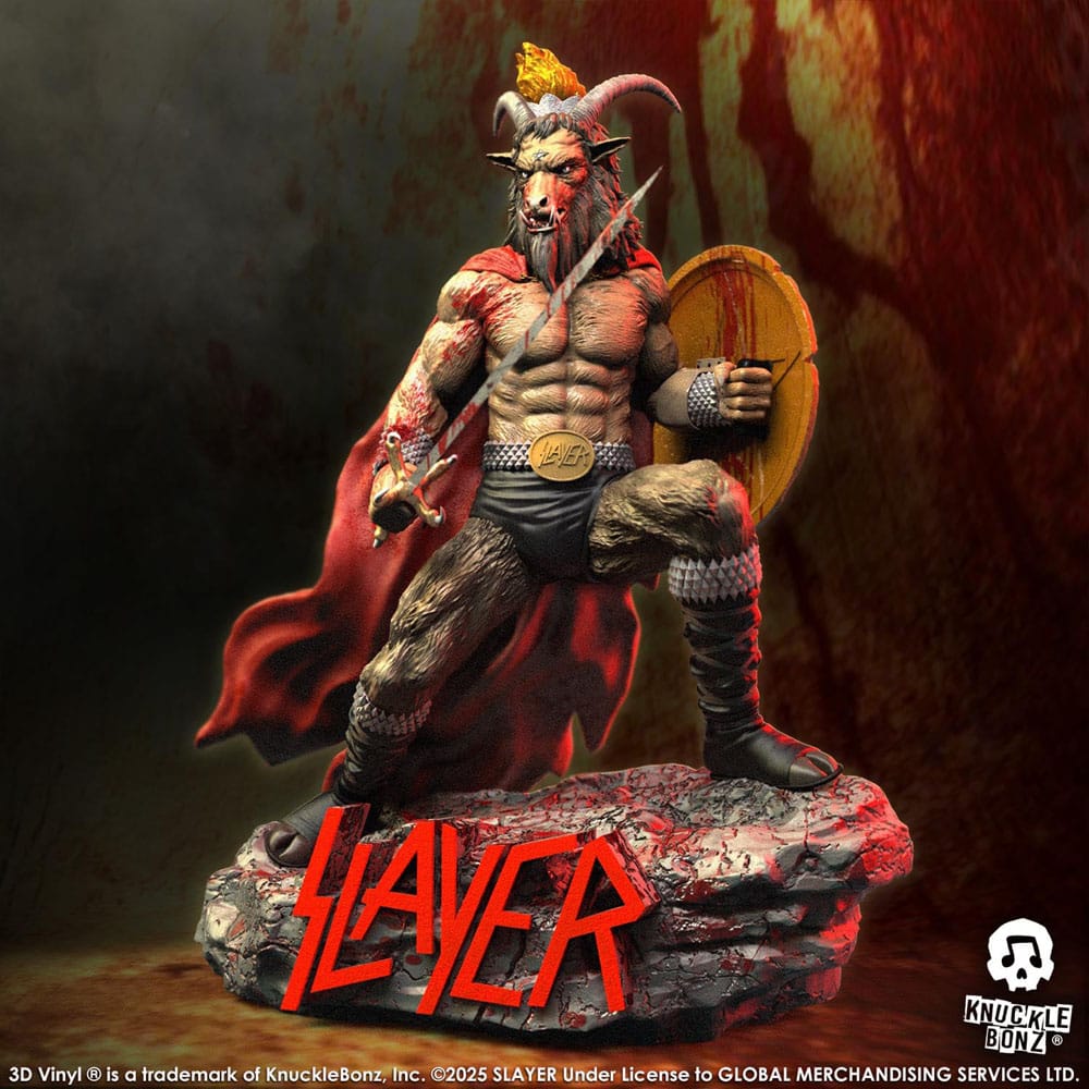 Slayer 3D Vinyl Statue Show No Mercy Minotaur 22 cm Image 6