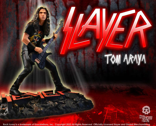 Slayer Rock Iconz Statue 1/9 Tom Araya II 22 cm Image 2