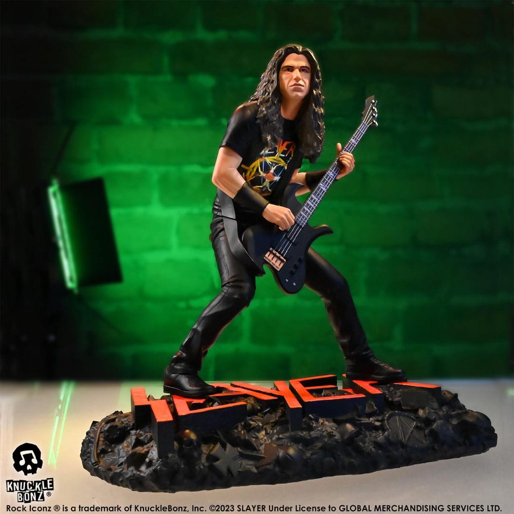 Slayer Rock Iconz Statue 1/9 Tom Araya II 22 cm Image 8