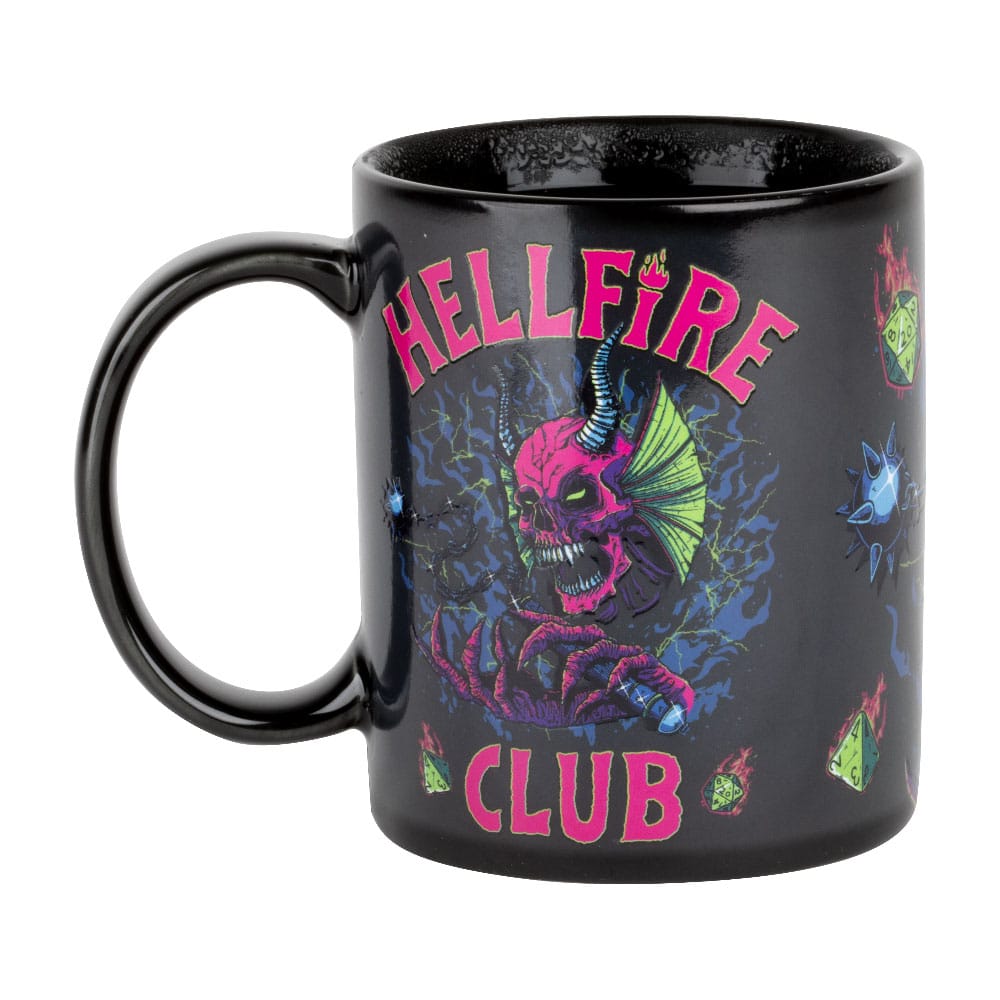 Stranger Things Tasse mit Thermoeffekt Hellfire Club 320 ml Image 1