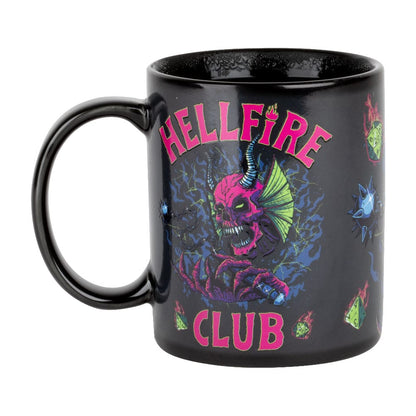 Stranger Things Tasse mit Thermoeffekt Hellfire Club 320 ml Image 1