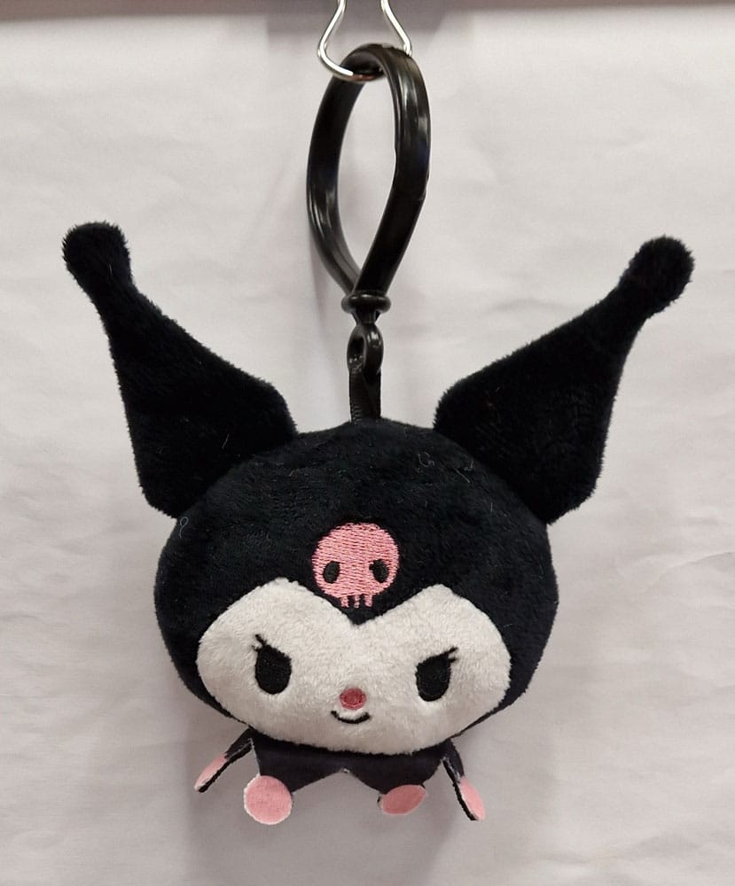 Sanrio Plüsch-Schlüsselanhänger Kuromi 12 cm Image 1