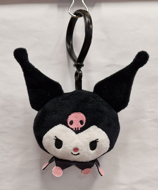 Sanrio Plüsch-Schlüsselanhänger Kuromi 12 cm Image 1