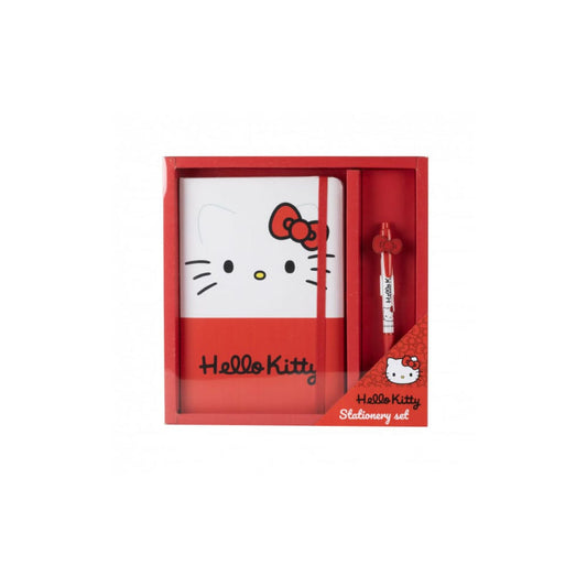 Sanrio Notizbuch mit Kugelschreiber Geschenk-Set Hello Kitty Image 1