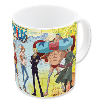One Piece Tasse Map 320 ml Image 1