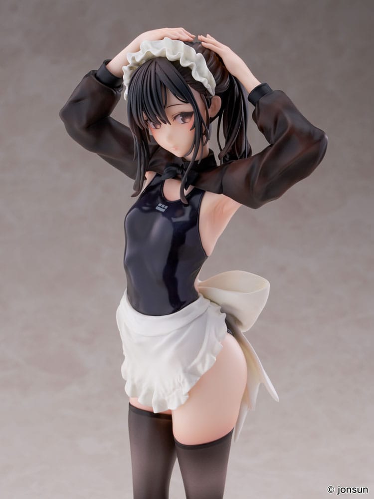 Original Character PVC Statue 1/6 Sakura Shiori Competition Swimsuit Maid 27 cm Image 10