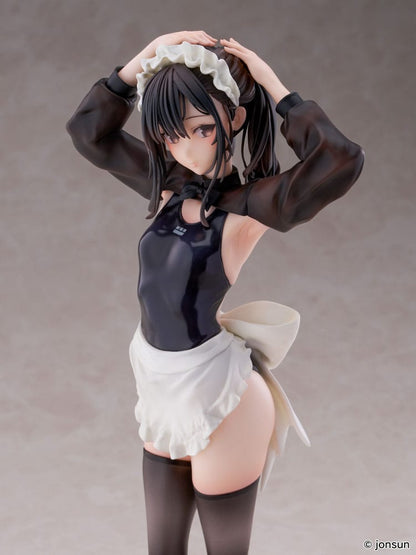 Original Character PVC Statue 1/6 Sakura Shiori Competition Swimsuit Maid 27 cm Image 10