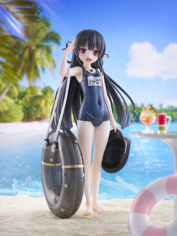 Maitetsu Last Run!! KoiKoi -Sakura- PVC Figur 1/6 Hachiroku School Swimsuit Ver. 23 cm Image 2