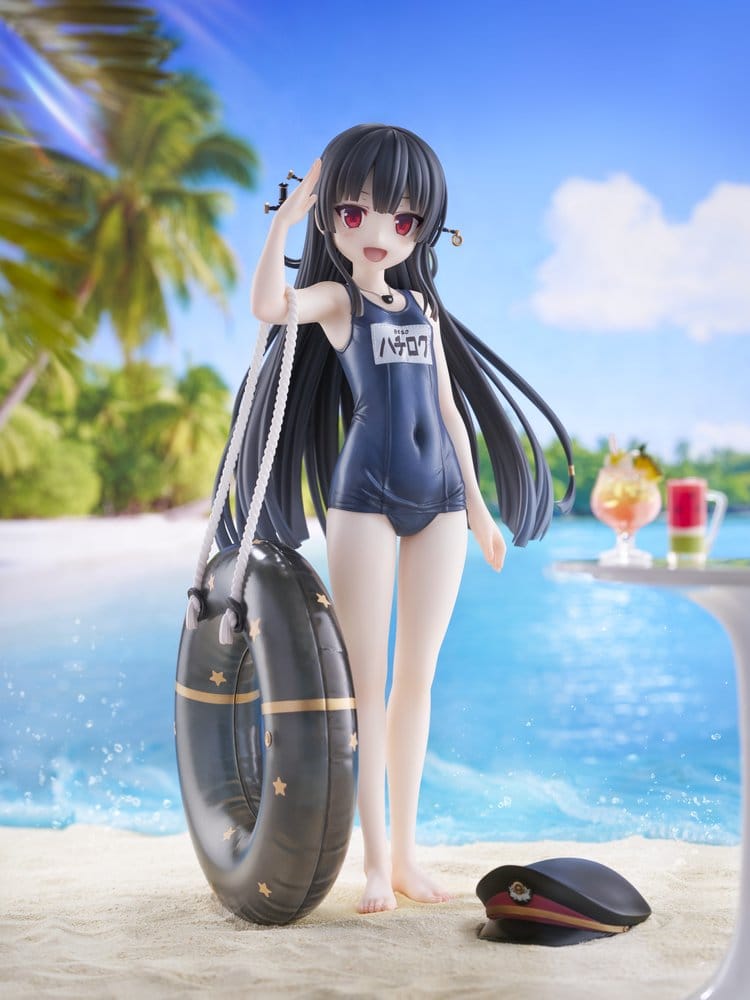 Maitetsu Last Run!! KoiKoi -Sakura- PVC Figur 1/6 Hachiroku School Swimsuit Ver. 23 cm Image 3
