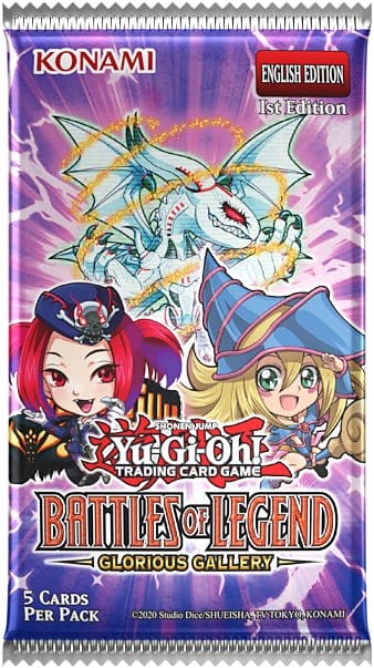 Yu-Gi-Oh! TCG Battles of Legend: Glorious Gallery Display (24) *Englische Version* Image 3