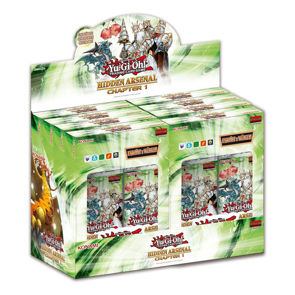 Yu-Gi-Oh! TCG Hidden Arsenal: Chapter 1 Box Display (8) *Deutsche Version* Image 1