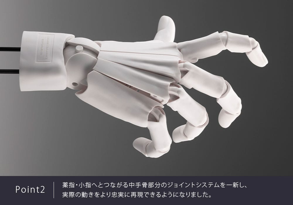 Takahiro Kagami PVC Artist Support Item Hand 1/1 Model Men /L Gray 22 cm Image 12