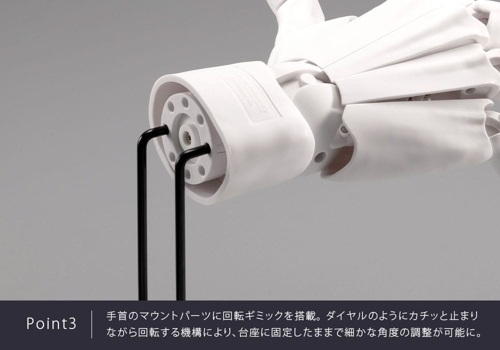 Takahiro Kagami PVC Artist Support Item Hand 1/1 Model Men /R Grey 22 cm Image 12