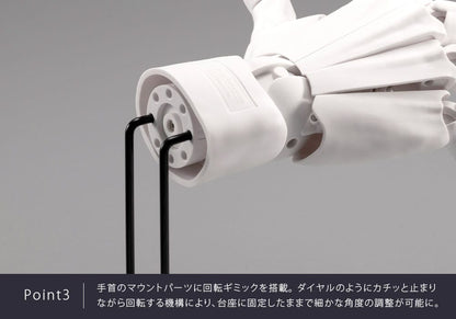 Takahiro Kagami PVC Artist Support Item Hand 1/1 Model Men /R Grey 22 cm Image 12