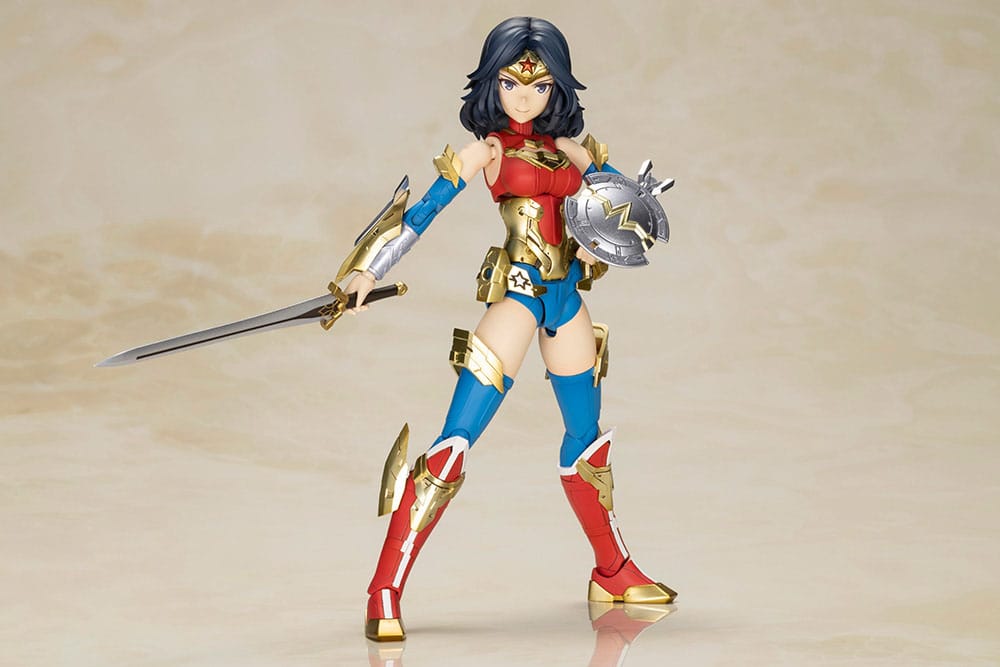 DC Comics Cross Frame Girl Plastic Model Kit Wonder Woman Humikane Shimada Ver. 16 cm Image 4