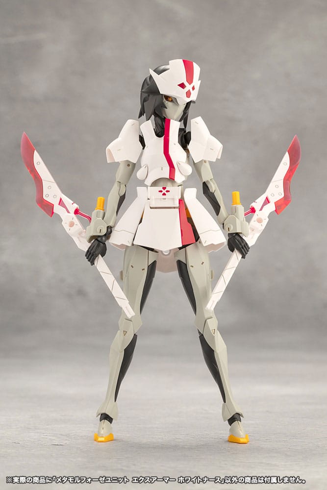 Unlimited Universe Megalomaria Model Kit Metamorphose Unit Exarmor White Nurse 16 cm Image 1