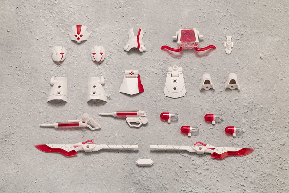 Unlimited Universe Megalomaria Model Kit Metamorphose Unit Exarmor White Nurse 16 cm Image 2