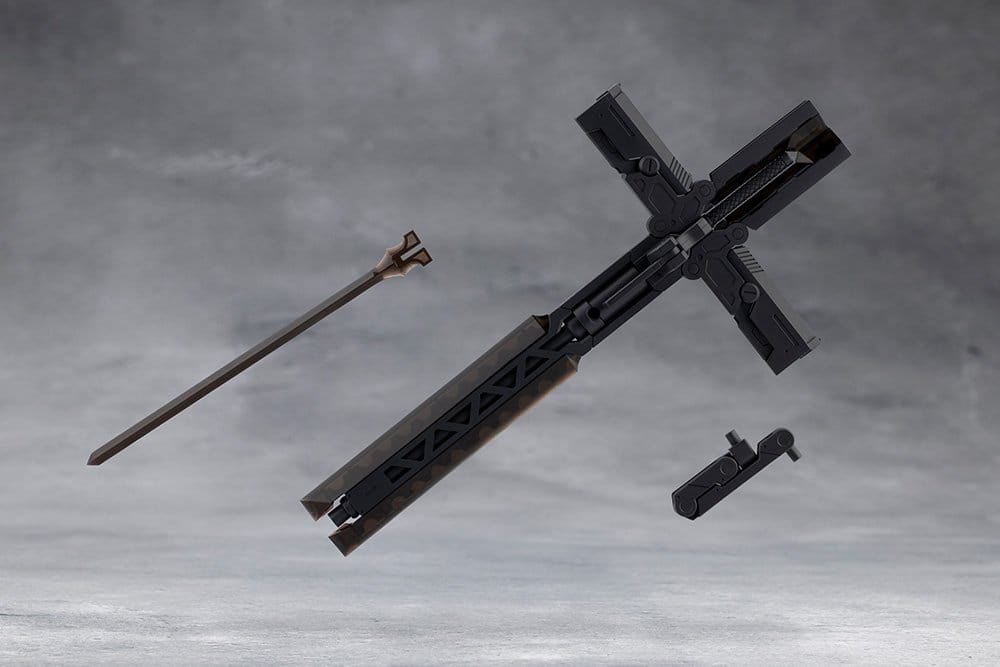 Megalomaria Unlimited Universe Plastic Model Kit Zubehör-Set Metamorphose Unit Grave Arms 2 Black Ver. Image 2