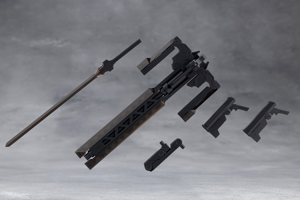 Megalomaria Unlimited Universe Plastic Model Kit Zubehör-Set Metamorphose Unit Grave Arms 2 Black Ver. Image 3