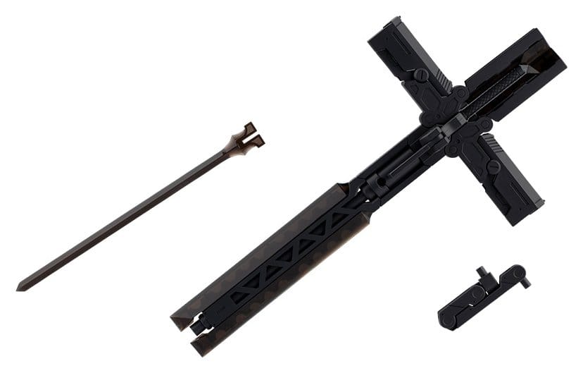Megalomaria Unlimited Universe Plastic Model Kit Zubehör-Set Metamorphose Unit Grave Arms 2 Black Ver. Image 1