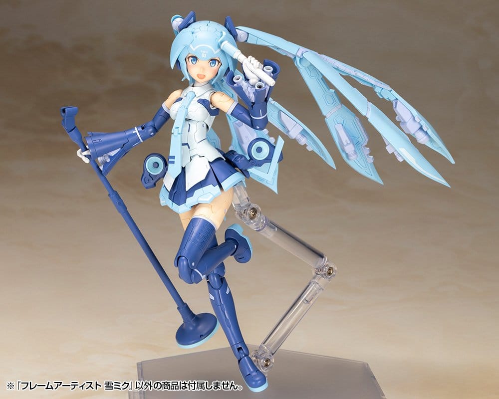 Frame Arms Plastic Model Kit 1/100 Frame Artist Snow Miku 16 cm Image 8
