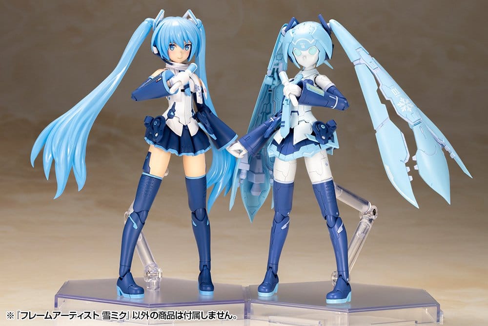 Frame Arms Plastic Model Kit 1/100 Frame Artist Snow Miku 16 cm Image 10