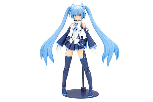 Frame Arms Girl x Hatsune Miku Plastic Model Kit Frame Music Girl Snow Miku Another Color Ver. 15 cm Image 1