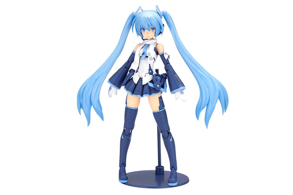 Frame Arms Girl x Hatsune Miku Plastic Model Kit Frame Music Girl Snow Miku Another Color Ver. 15 cm Image 1