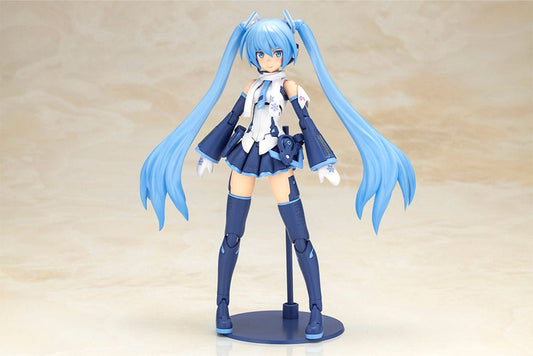 Frame Arms Girl x Hatsune Miku Plastic Model Kit Frame Music Girl Snow Miku Another Color Ver. 15 cm Image 2