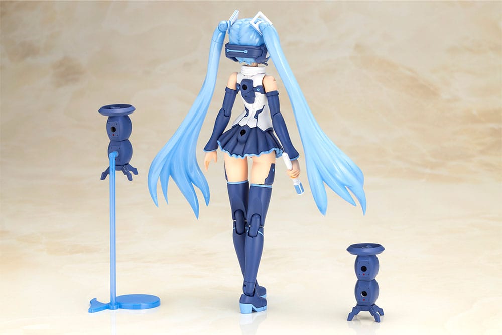 Frame Arms Girl x Hatsune Miku Plastic Model Kit Frame Music Girl Snow Miku Another Color Ver. 15 cm Image 8