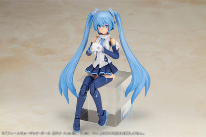 Frame Arms Girl x Hatsune Miku Plastic Model Kit Frame Music Girl Snow Miku Another Color Ver. 15 cm Image 10