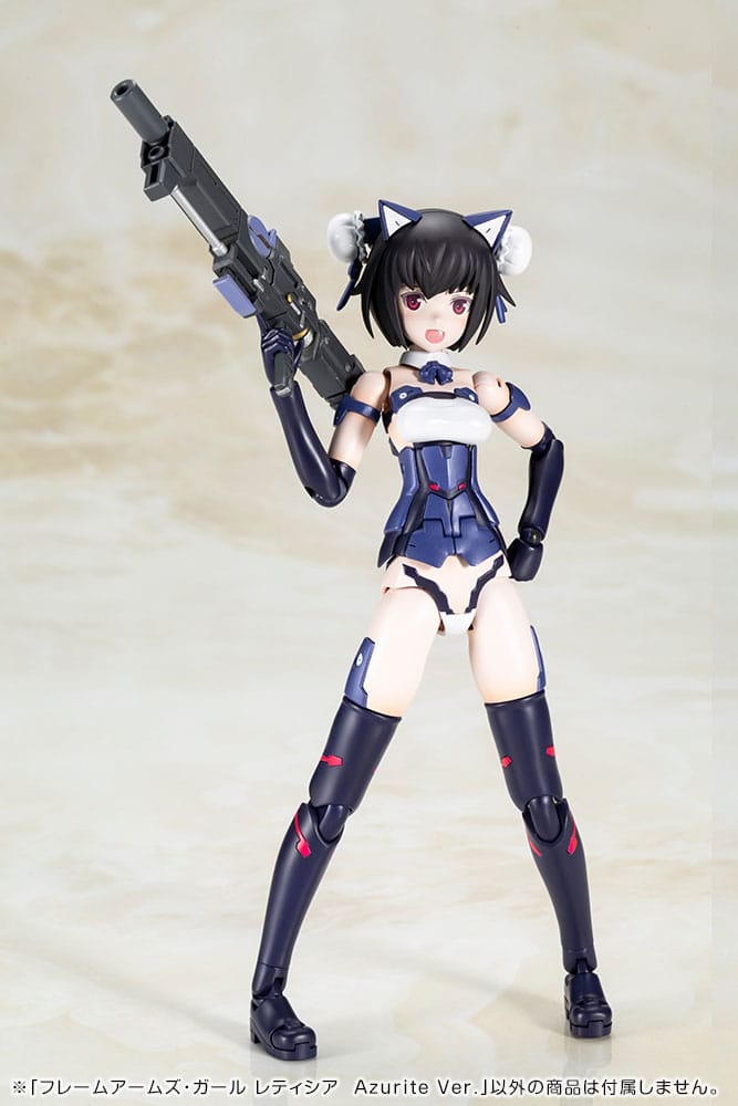 Frame Arms Girl PVC Plastic Modell Kit Laetitia Azurite Ver. 15 cm Image 15