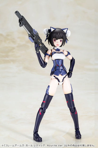 Frame Arms Girl PVC Plastic Modell Kit Laetitia Azurite Ver. 15 cm Image 15