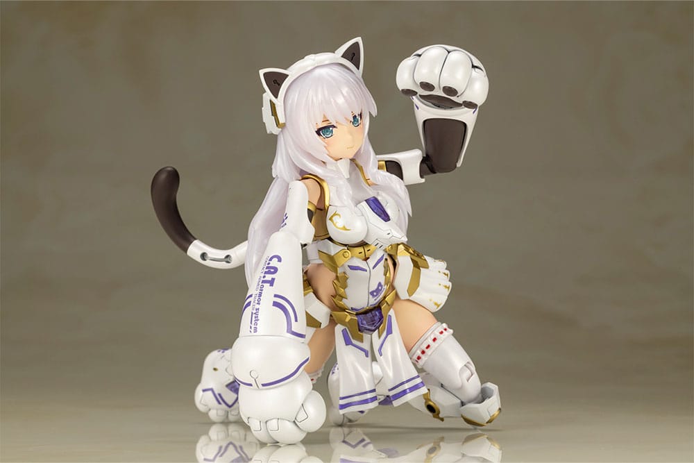 Frame Arms Girl Plastic Model Kit Durga I Cat Armor Version 16 cm Image 4