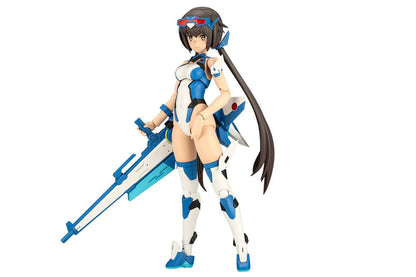 Frame Arms Girl Plastic Model Kit Stylet Swimsuit Blue Impulse Color Ver. 16 cm Image 1