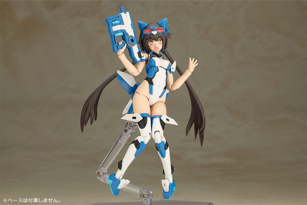 Frame Arms Girl Plastic Model Kit Stylet Swimsuit Blue Impulse Color Ver. 16 cm Image 7